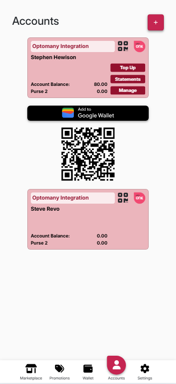 Upay App Home Screen